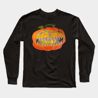 Scary pumpkin Long Sleeve T-Shirt